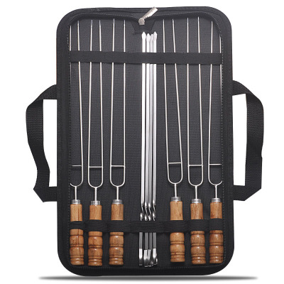 Roasted on a Skewer Signature Barbecue Signature Flat Iron Signature Bake Needle Barbecue TapHole Rod Barbecue Tools