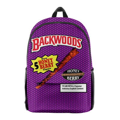 Cross-Border Backpack Men's Backwoods Cigar Count Comfortable Campus Student Backpack Wholesale Customizable