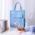 Korean Style Tuition Bag Student Bag Handbag Portable Bag Children Cute Art Bag Make-up Bag Big Tuition Bag