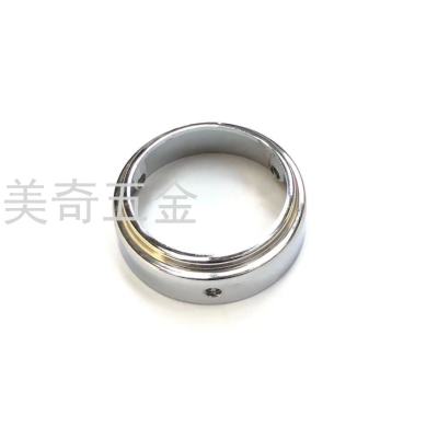 Stainless Steel Flange Base Clothing Rod Pipe Support Cabinet Clothes Pole of Closet Side Mounted Stainless Steel round Pipe Support Bottom Flange Base