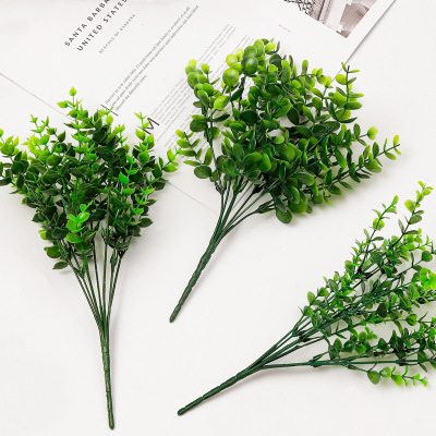 Simulation Plant Plastic Green Plant Can Be Used for Fake Flower Accessories Indoor and Outdoor Decoration Ornaments