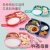 New Baby Silicone Plate Children's Split One-Piece Tableware Self-Eating Training Anti-Flip Spork Suit