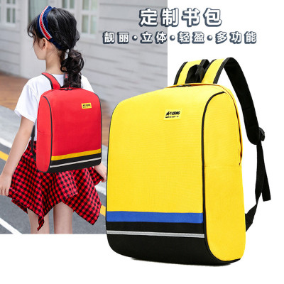 Grade 1-3-6 Primary School Schoolbag Custom Lettering Training Class Customized Kindergarten Boys and Girls Backpack