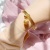 Simple Graceful Three Ring Bell Palace Bell Bracelet Female No Color Fading All-Match Gold Wristband Bracelet Bracelet