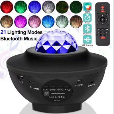 Led Starry Sky Projection Lamp USB Bluetooth