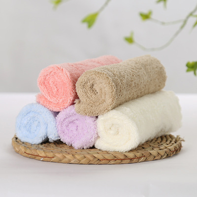 Household Coral Fleece Face-Wiping Toe Cap Quick Drying Towel to Pure Cotton Absorbent Thickening Lint-Free Super Soft Towel Customization