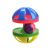 Pet Cat Toy Environmental Protection ABS Contrast Color Ball Double Bell Ball 9 * 6.5cm Sound Cat Teaser Toy