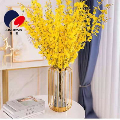 Vase Decoration Living Room Flower Arrangement Artificial Flower Dining Table Internet Celebrity Hallway Modern Nordic Slightly Luxury Decoration Vase Decoration