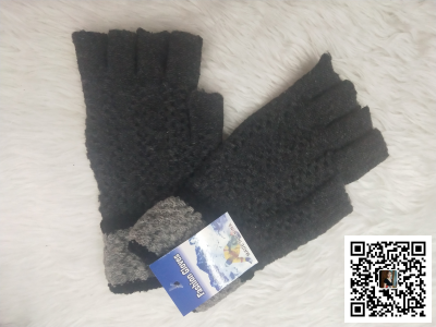 Men's Semi-Finger Cashmere-like Warm, Soft, Comfortable and Beautiful Knitted Gloves