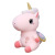 Colorful Unicorn Doll Plush Toys Sitting Version Unicorn Throw Pillow Bed Doll Children's Birthday Gifts Wholesale