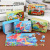 Wooden 60 Pieces Iron Box Puzzle Wisdom Cartoon Animation Flat Jigsaw Puzzle Children's Early Education Toys