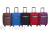 Luggage Suitcase, Trolley Case, Luggage Fabric Zipper Suitcase Three-Piece Trolley Case
