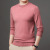 Autumn and Winter Leisure Solid Color Men's Sweater round Neck Warm Sweater Middle-Aged Sweater Sweater One Wholesale Delivery