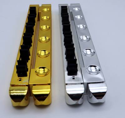 Rod Holder for Billiards New Pole Shelf for Luxury Gold High-End Ball Room Cue Rack Gold and Silver Cue Rack