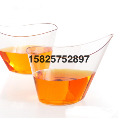 Disposable Dessert Cup Dessert Cup Cake Cup Ice Cream Cup Transparent Plastic Disposable with Lid PS Hard Plastic Cup