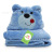 Children's Blanket New Cloak Hooded Cloak Baby Soft Cute Babies' Cloak Bath Towel Baby Blanket