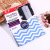 Colorful Striped Polyester Absorbent Oil-Free Rag Decontamination Oil Removal Dishcloth Kitchen Cleaning Equipment Scouring Pad