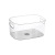Oval Transparent Storage Box Pet Warehouse Shelf Organizing Box Wardrobe Clothes Storage Organize and Storage