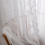 Korean Princess White Lace Curtain Gauze Curtain Pastoral American Style French Style Half Curtain Short Curtain Door Curtain Partition Punch-Free