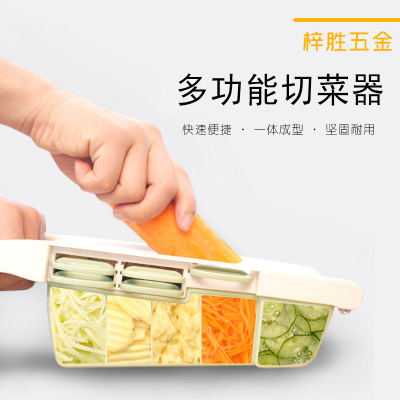 Multi-Function Vegetable Chopper Kitchen Chopper Slicer Potato Grater Salad Cutter