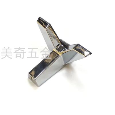 Zinc Alloy Glass Clamp Household Glass Door of Shower Room Holder Connector Porting Plate Bracket Clip Glass Clamp