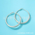 European and American Famous Fashion Trendy Grace Frosted Ear Ring Sub-Color Earrings