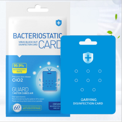 Air Protection Deodorant Virus Sterilization Card