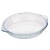 Fenix Abalone Plate Heat-Resistant Tempered Glass Dinner Plate Baking Tray Fruit Plate More than Microwave Oven Tableware