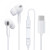 Applicable to Apple Three-Generation Wired Earphone in-Ear Flat Floss Bluetooth Wire-Controlled Game Earbuds in Stock
