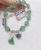 925 Silver Green Strawberry Quartz Bracelet Upper Sign Accessories Ins Special-Interest Design Bracelet Gift Elegant High Sense