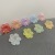 Factory Direct Sales Jelly Plating Color Petal Shape Scattered Beads DIY Antique Handcraft Jewelry Accessories