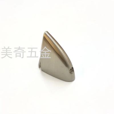 Zinc Alloy Fish Mouth Glass Clip Partition Clip Fixed Adjustable Bathroom Rack Holder Clip Glass Shelf Support Bracket