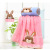 Children's Blanket Hug Blanket Baby Blankets Coral Fleece Blanket Cartoon Embroidered Edging 102 * 76cm