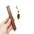 2021yunting Craft Safety Incense Utensils Two-Piece Set Africa Rosewood 23cm