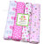 Baby Blanket Cotton Baby Blanket Children's Blanket Cotton Flannel Blanket 4 Pack Baby4life-Frank