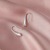 925 Silver Water Drop Ear Studs Exquisite Petite Earrings New Trendy Ear-Caring Earrings Removal-Free before Sleep