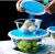Fenix Clear Glass Bowl Salad Bowl Glass Bowl with Lid Large Dough Basin