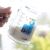 400ml Handle Glass Water Cup Ins Graduated Glass Milk Cup Creative Straw Glass Cup Children Household Cups