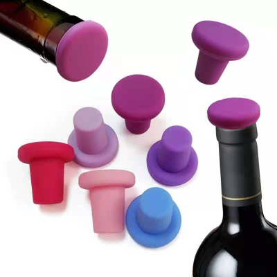 Silicone Cork for Red Wine Fresh-Keeping Bottle Cap