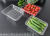 Thickened Disposable Fruit Container Transparent and No Cover Plastic Fruit Fishing to-Go Box Fruit and Vegetable Box