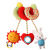 Baby Toy Car Hanging Rattle Infant Color Label Bed Winding Plush Toy Comforter Bed Winding in Stock Wholesale