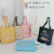 New Canvas Bag Female Student Handbag Portable Bag Tuition Bag Make-up Class Crossbody  Cloth Wrapper Bag Storage Bag