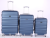 Luggage Suitcase, Trolley Case, Luggage ABS Zipper Three-Piece Luggage Set