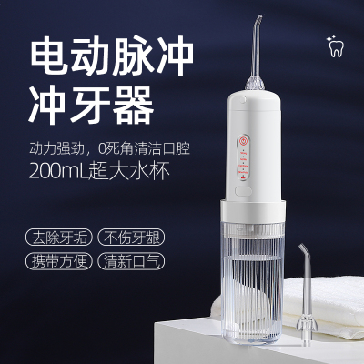 Waterpik Oral Irrigator Electric Pulse Water Toothpick Portable Household Teeth Cleaning Machine Seam Removal Tooth Stain Stone Customization