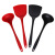 Silicone Kitchenware Set All-in-One Silicone Shovel Spatula Non-Stick Pan Shovel Set Kitchen Utensils