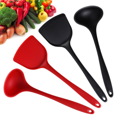 Silicone Kitchenware Set All-in-One Silicone Shovel Spatula Non-Stick Pan Shovel Set Kitchen Utensils