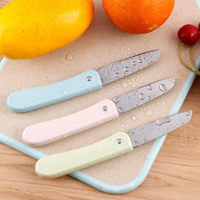 Gift Fruit Knife Household Folding Fruit Knife Peeler Stainless Steel Folding Fruit Knife