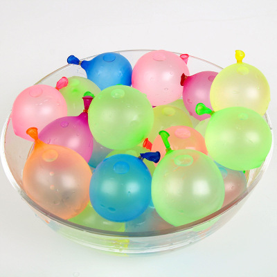 Wholesale Fast Water Balloon Water Fight Game Toy No. 3 Water Injection Irrigation Balloon Spot Water Balloon Bunches