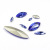 Dongzhou Crystal Blue Horse Eye Pointed Bottom Glass Diamond Jewelry Accessories DIY Manicure Jewelry