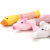 Cute Stripes Pig Duck Elephant Plush Sound Toy Wholesale Pet Dog Toy Factory Direct Sales